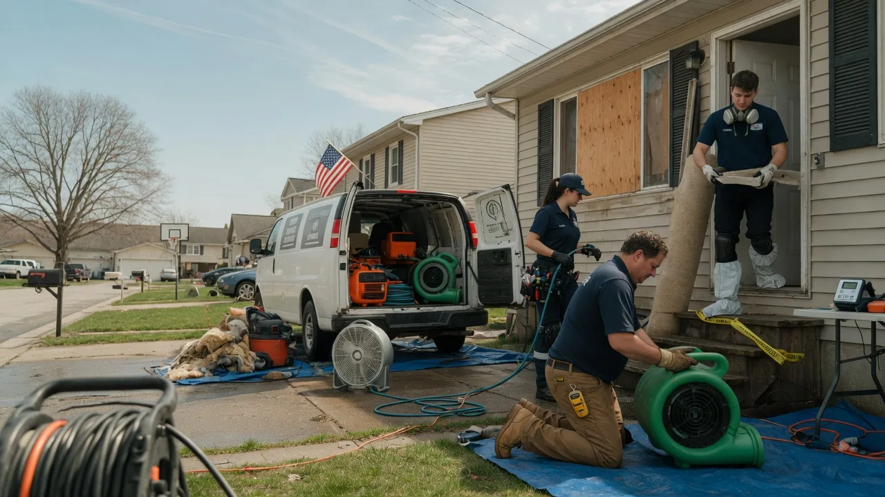 Water Damage Restoration in Lovejoy, IL near me